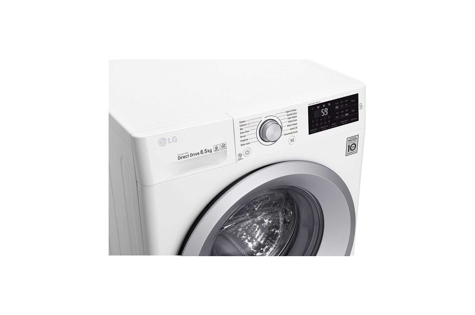 LG Pralka LG  C5 slim 6,5kg Steam 1200rpm F2J5WN4W, F2J5WN4W