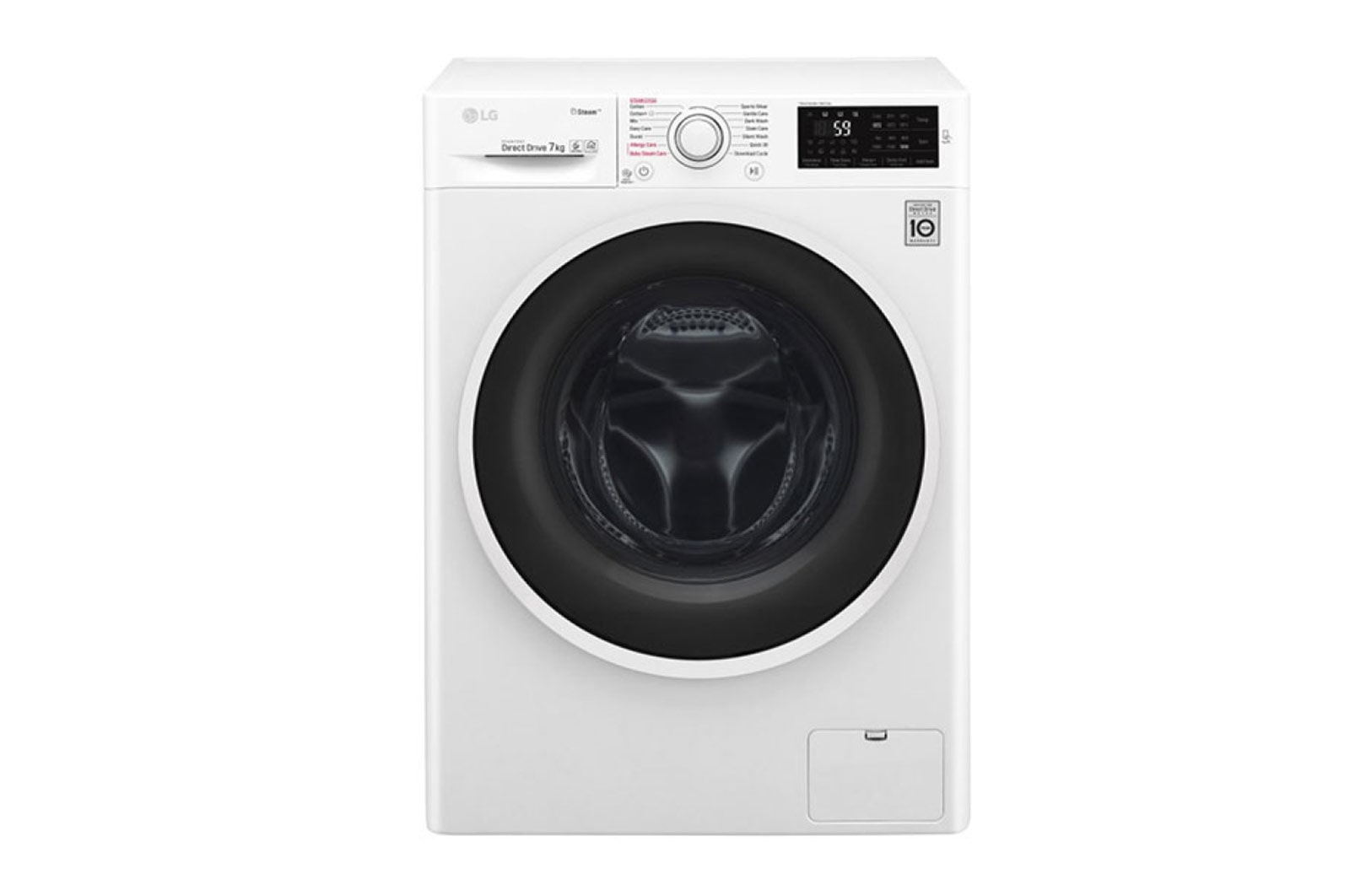 Pralka C4 SteamSpa 1200rpm F2J6QY0W - widok z przodu