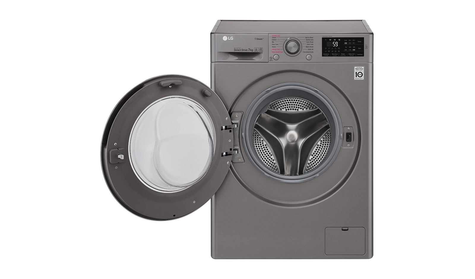 LG Pralka C4 SteamSpa 1200rpm, F2J6QY8S