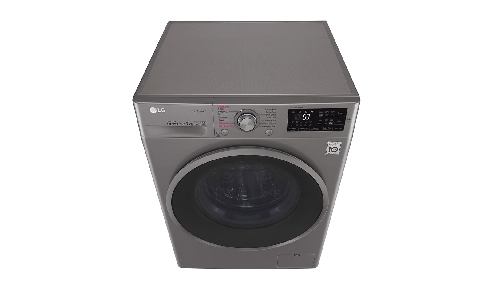 LG Pralka C4 SteamSpa 1200rpm, F2J6QY8S