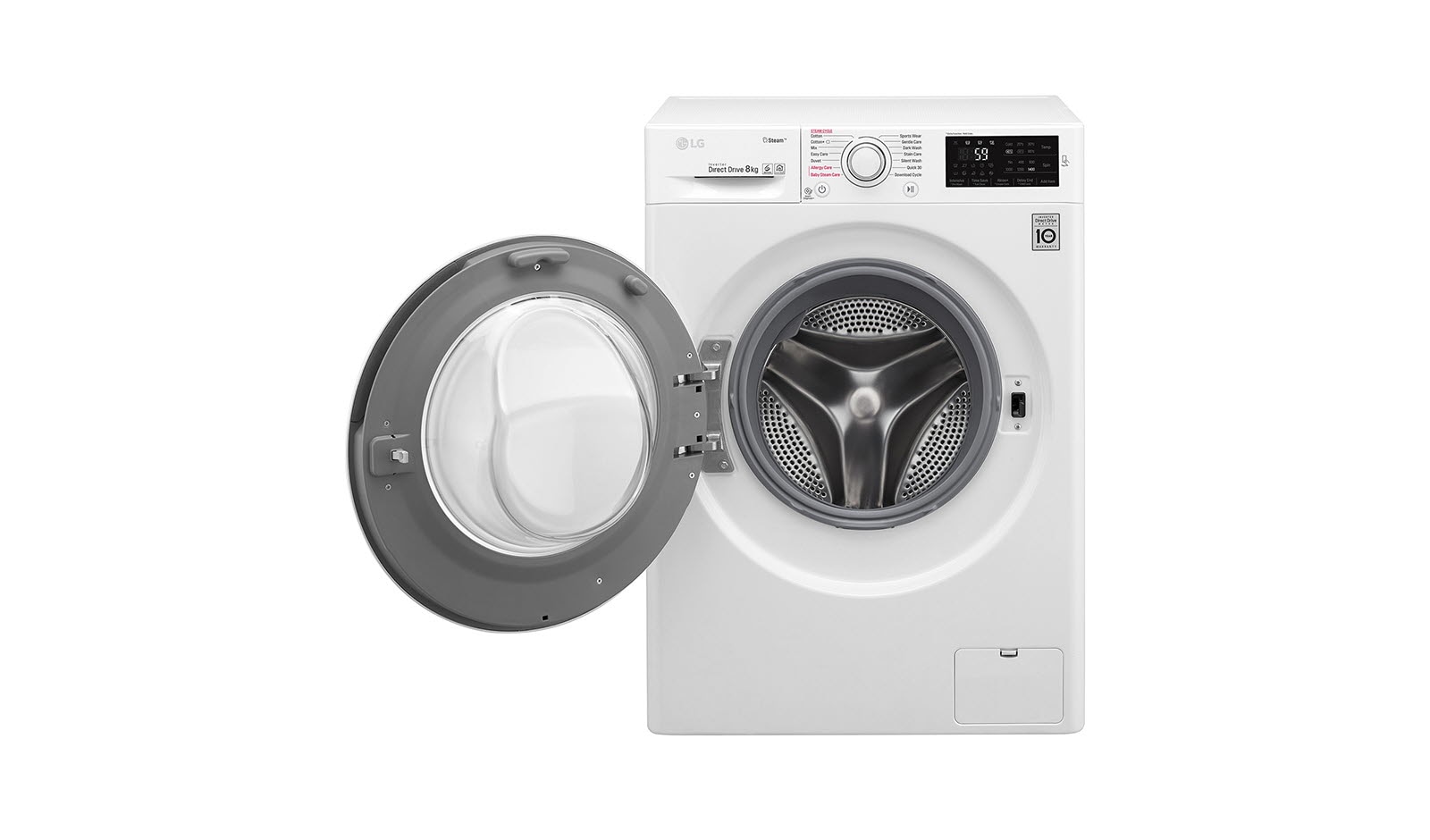 LG Pralka C4 SteamSpa 1200rpm 8kg, F2J6TY1W