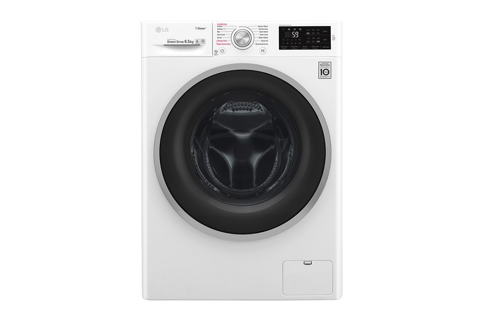 Pralka C4 slim SteamSpa 6Motion Post DD F2J6WY1W - widok z przodu