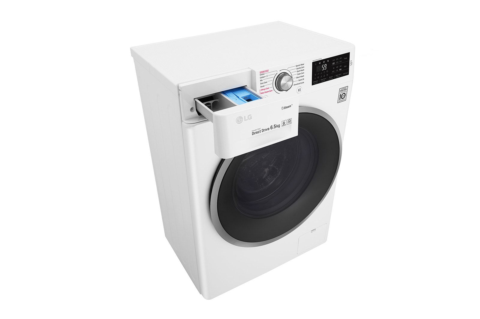 LG Pralka C4 slim SteamSpa 6Motion Post DD, F2J6WY1W