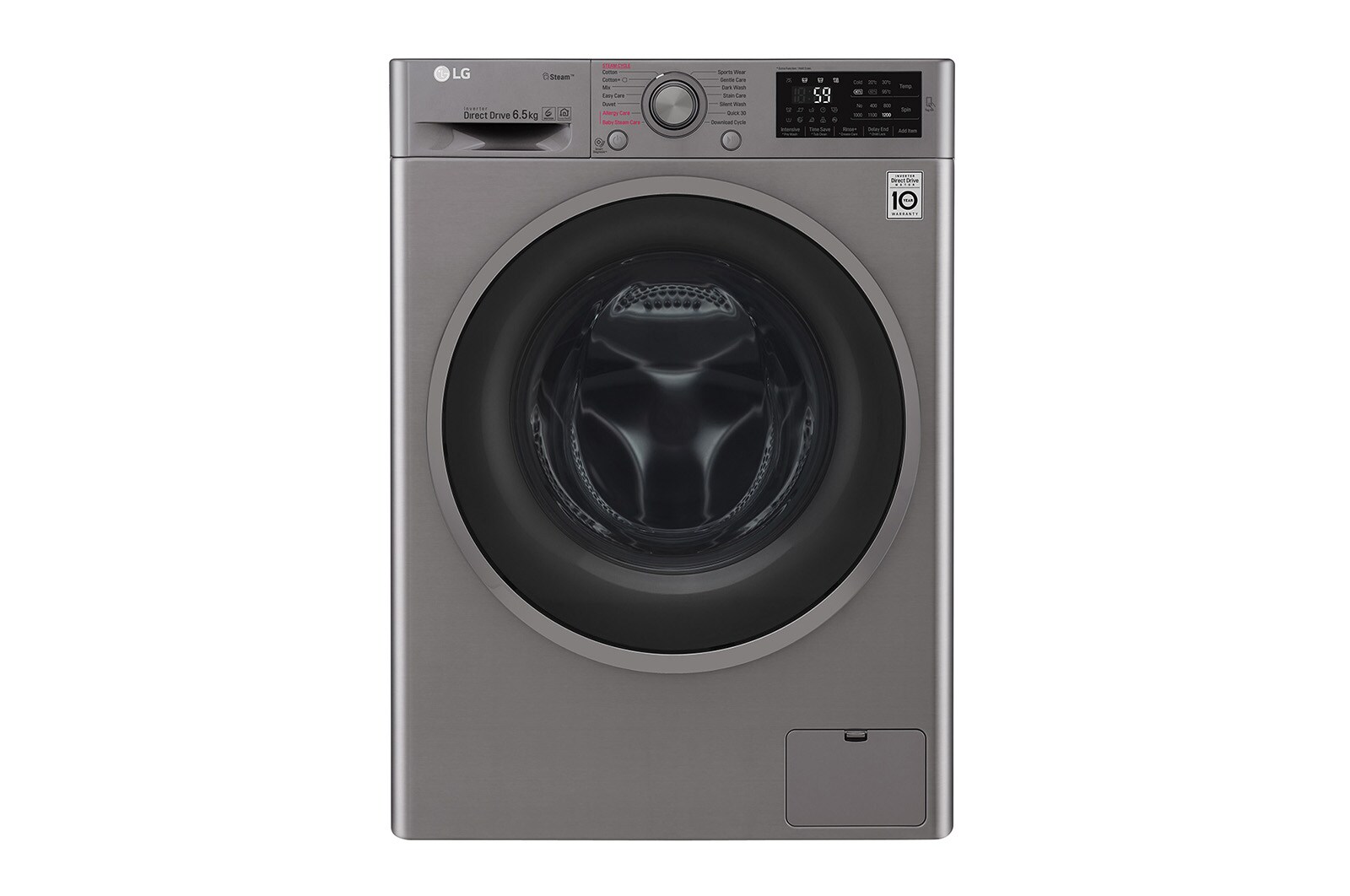 Pralka C4 slim SteamSpa F2J6WY8S - widok z przodu