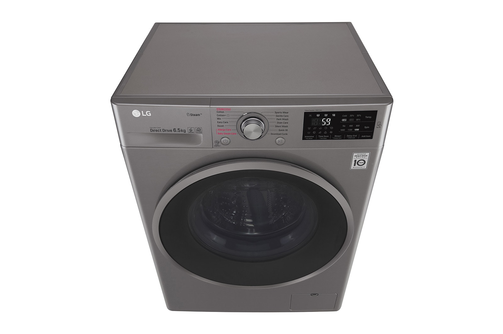 LG Pralka C4 slim SteamSpa, F2J6WY8S