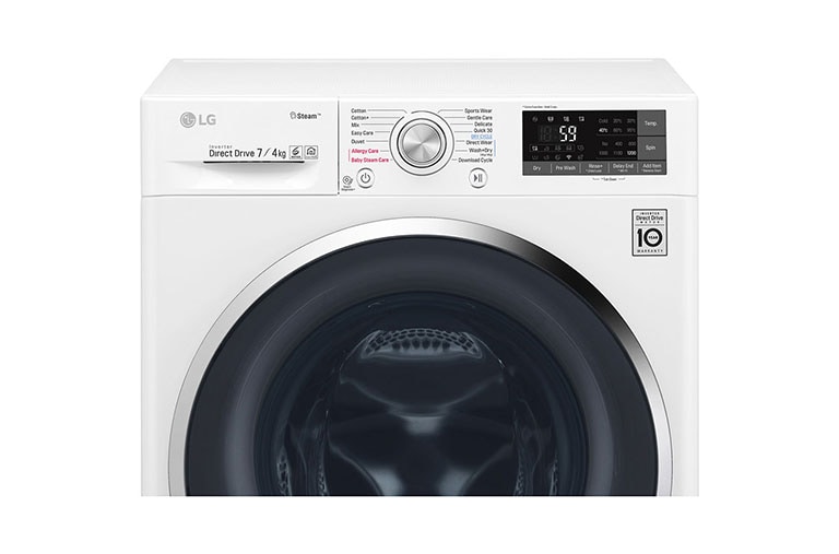 LG Pralko-suszarka LG Vivace C3 slim SpaSteam 7/4 kg 1200rpm ThinQ F2J7HG2W, F2J7HG2W