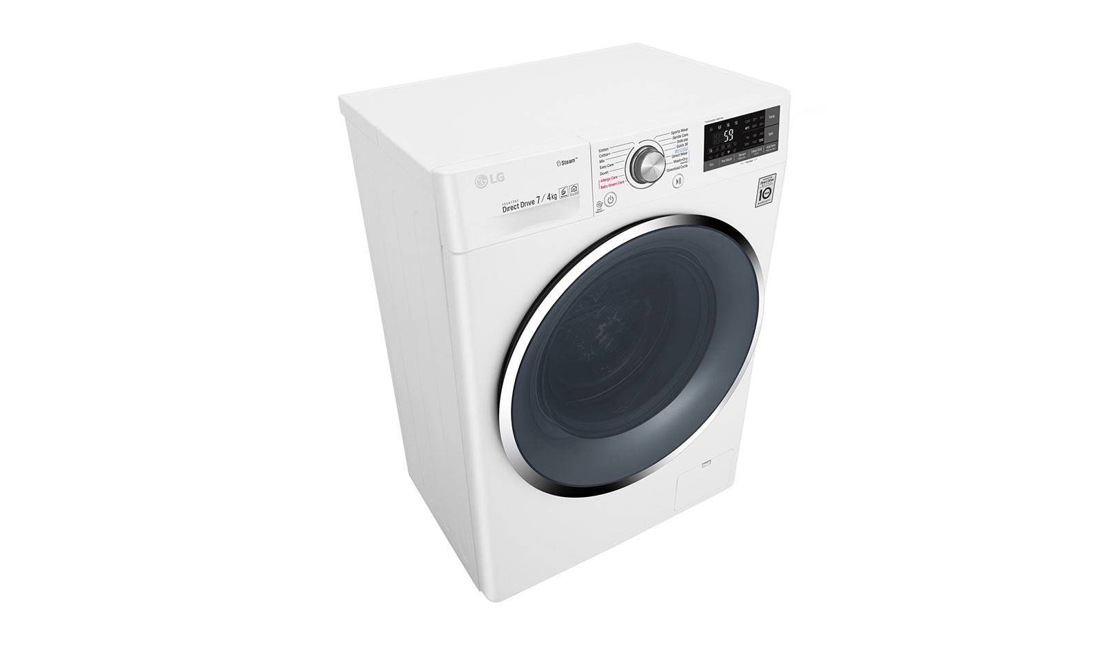 LG Pralko-suszarka LG Vivace C3 slim SpaSteam 7/4 kg 1200rpm ThinQ F2J7HG2W, F2J7HG2W