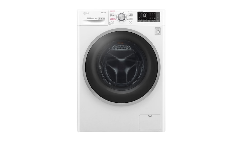 Front view of Pralka C3 SteamSpa 1200rpm 8kg F2J7TY1W