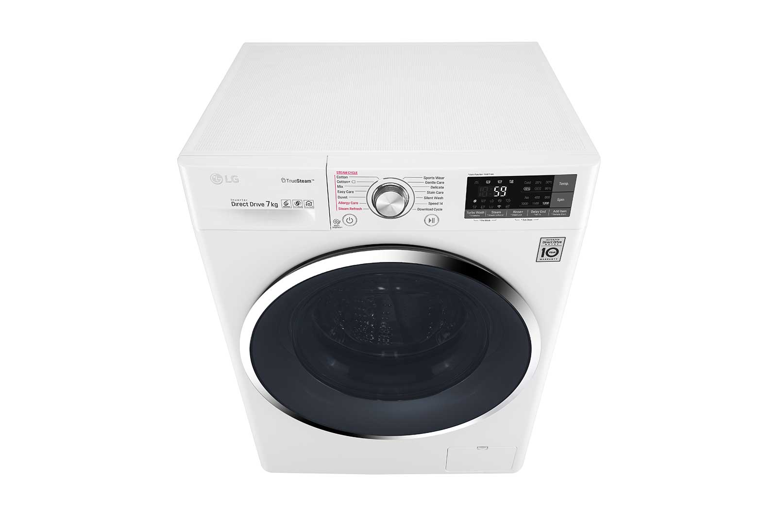 LG Pralka C2 slim TrueSteam Turbowash 1200rpm 7kg, F2J8HS2W