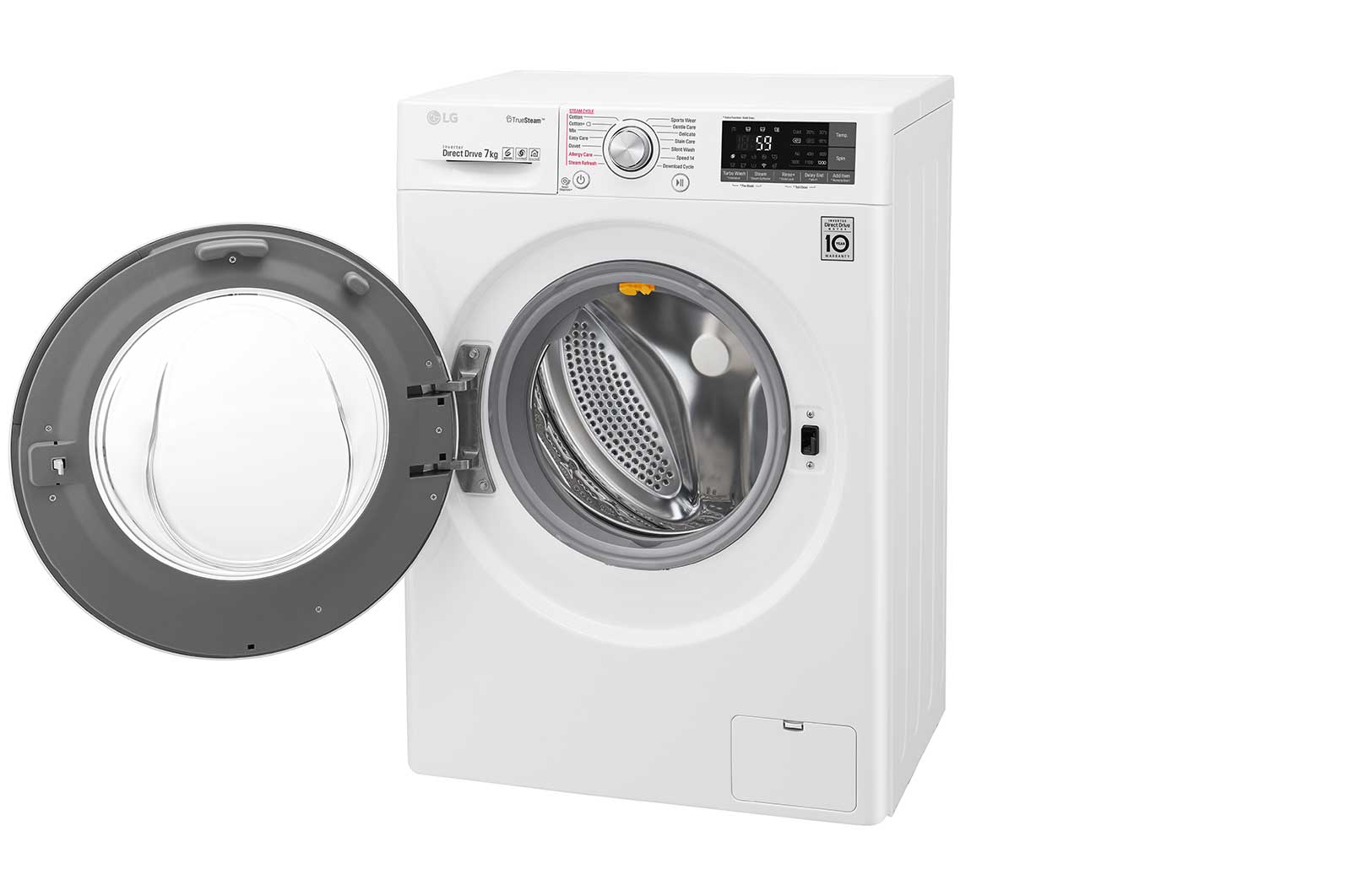 LG Pralka C2 slim TrueSteam Turbowash 1200rpm 7kg, F2J8HS2W