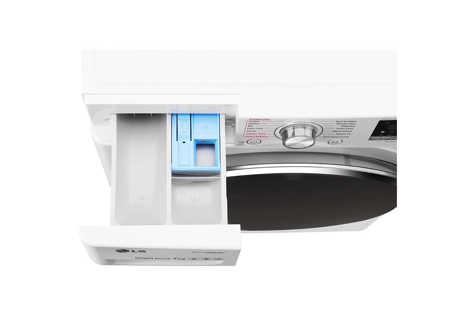 LG Pralka C2 slim TrueSteam Turbowash 1200rpm 7kg, F2J8HS2W