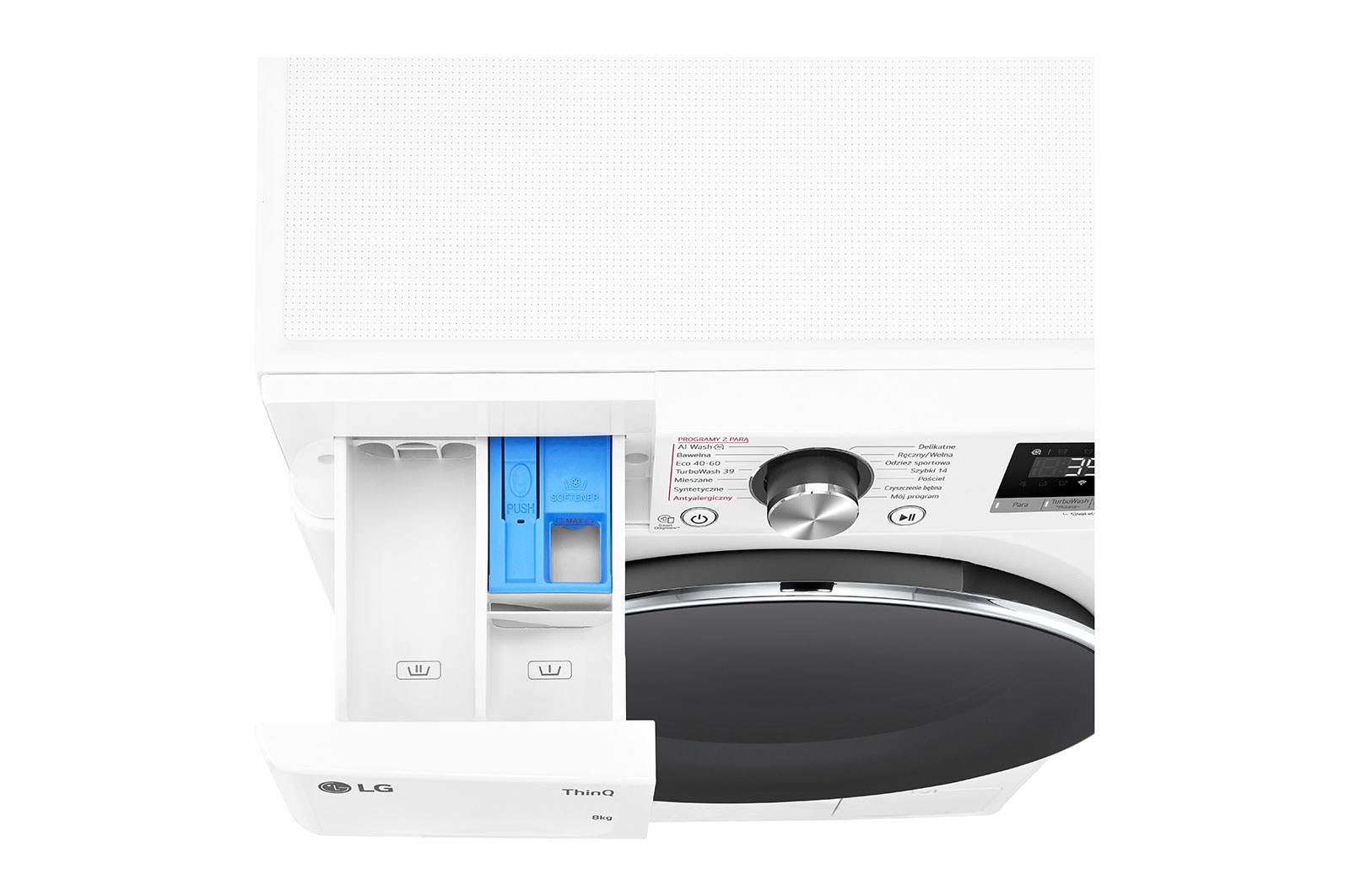 LG Pralka Vivace |klasa A-10%| 8 kg| F2W8S722W, F2W8S722W