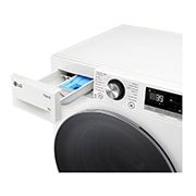 LG Pralka LG Vivace | R700 | biała | slim 9 kg | 1200 rpm | Steam | TurboWash 360 | ThinQ | AIDD | F2W9S721W, F2W9S721W