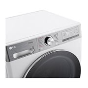 LG Pralka LG | Biała / srebrny panel | SLIM - 47.5 cm | 1-9 kg |1200 obr. | AIDD | Turbowash 360 | Klasa A-10% | F2W9S902W, F2W9S902W