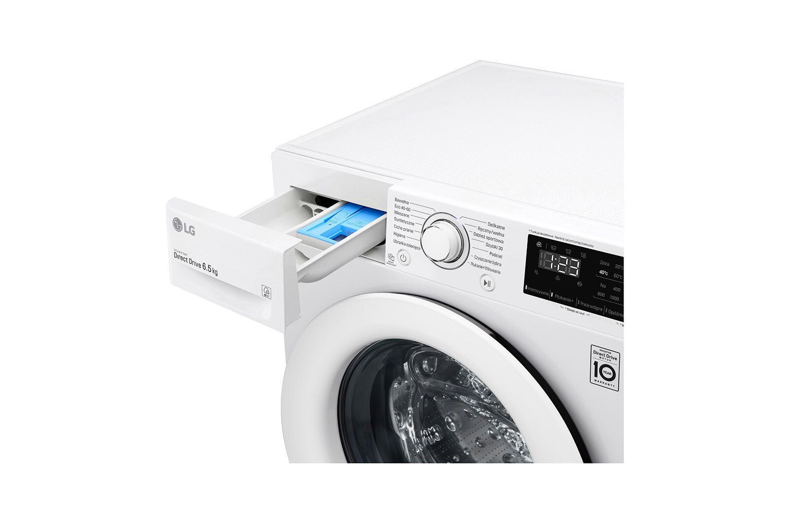 LG Pralka LG Vivace V200 slim 6,5kg 1200rpm F2WN2S6N3E, F2WN2S6N3E