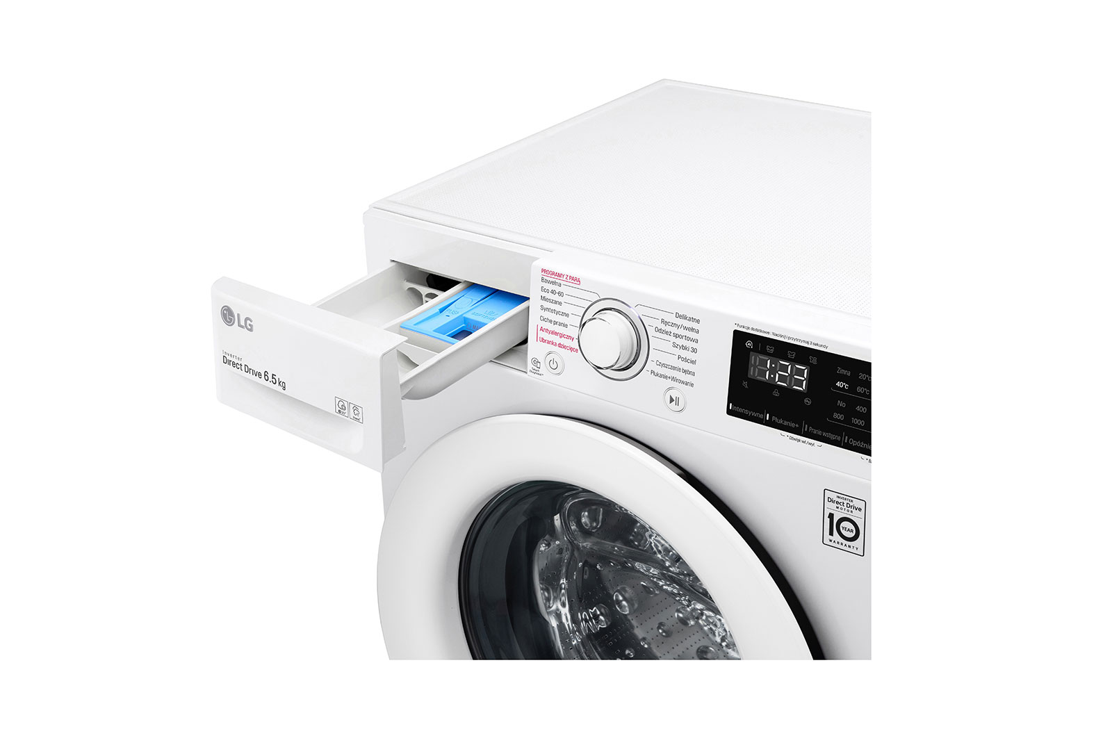 LG Pralka LG Vivace V200 slim 6,5kg Steam 1200rpm F2WN2S6S3E, F2WN2S6S3E