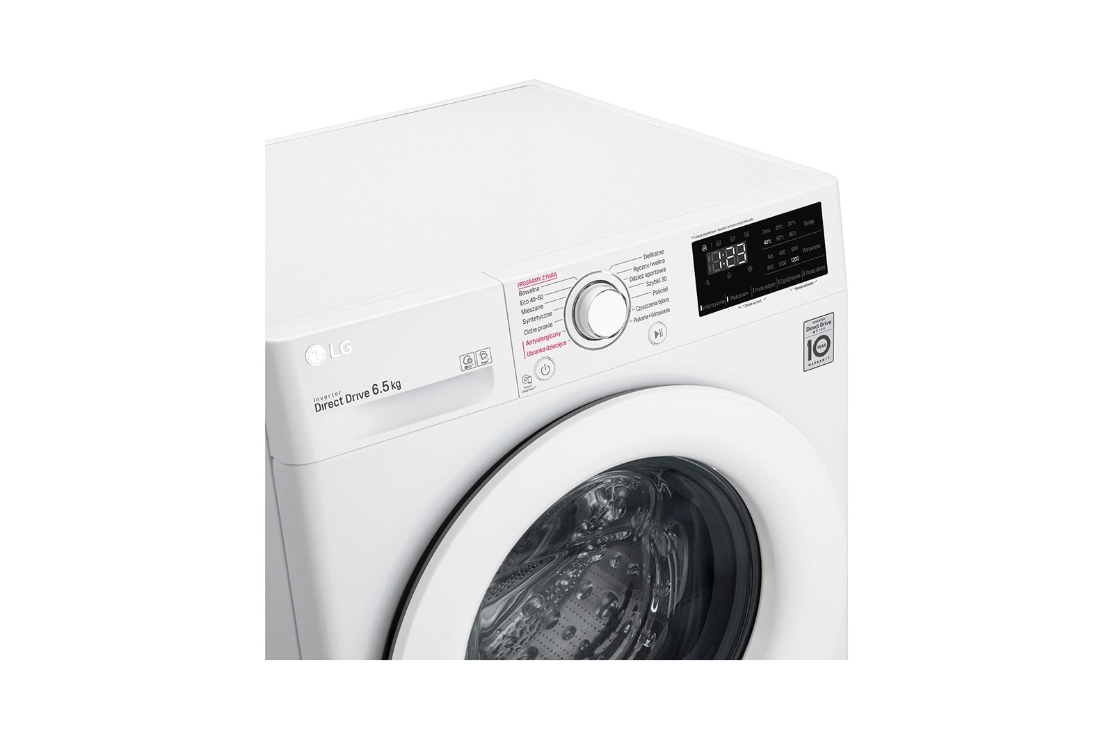 LG Pralka LG Vivace V200 slim 6,5kg Steam 1200rpm F2WN2S6S3E, F2WN2S6S3E