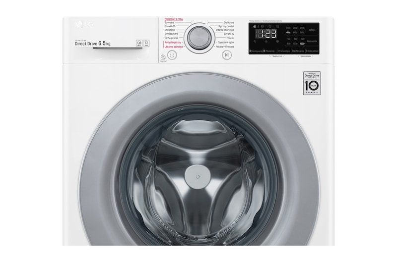 LG Pralka LG Vivace V200 slim 6,5kg Steam 1200rpm F2WN2S6S4E, F2WN2S6S4E
