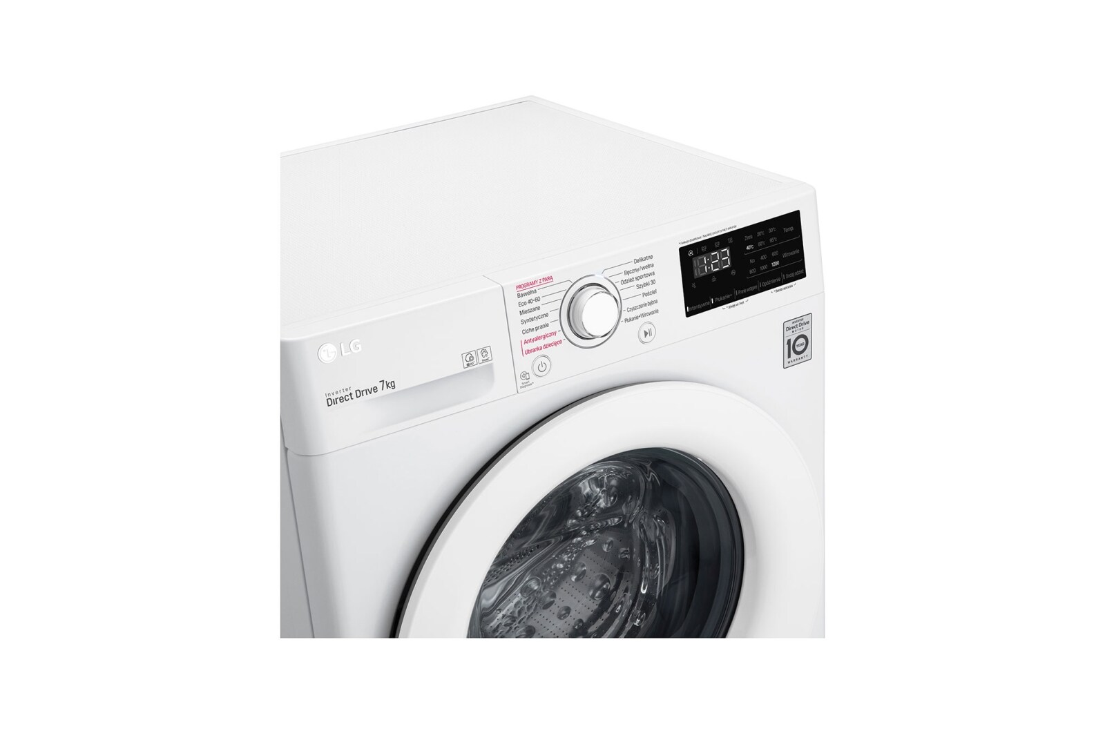 LG Pralka LG Vivace V200 slim 7kg Steam 1200rpm F2WN2S7S3E, F2WN2S7S3E