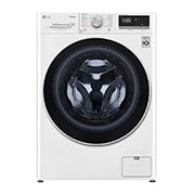 Pralka LG Vivace V400 slim 6,5kg Steam 1200rpm ThinQ F2WN4S6S0 F2WN4S6S0 - widok z przodu
