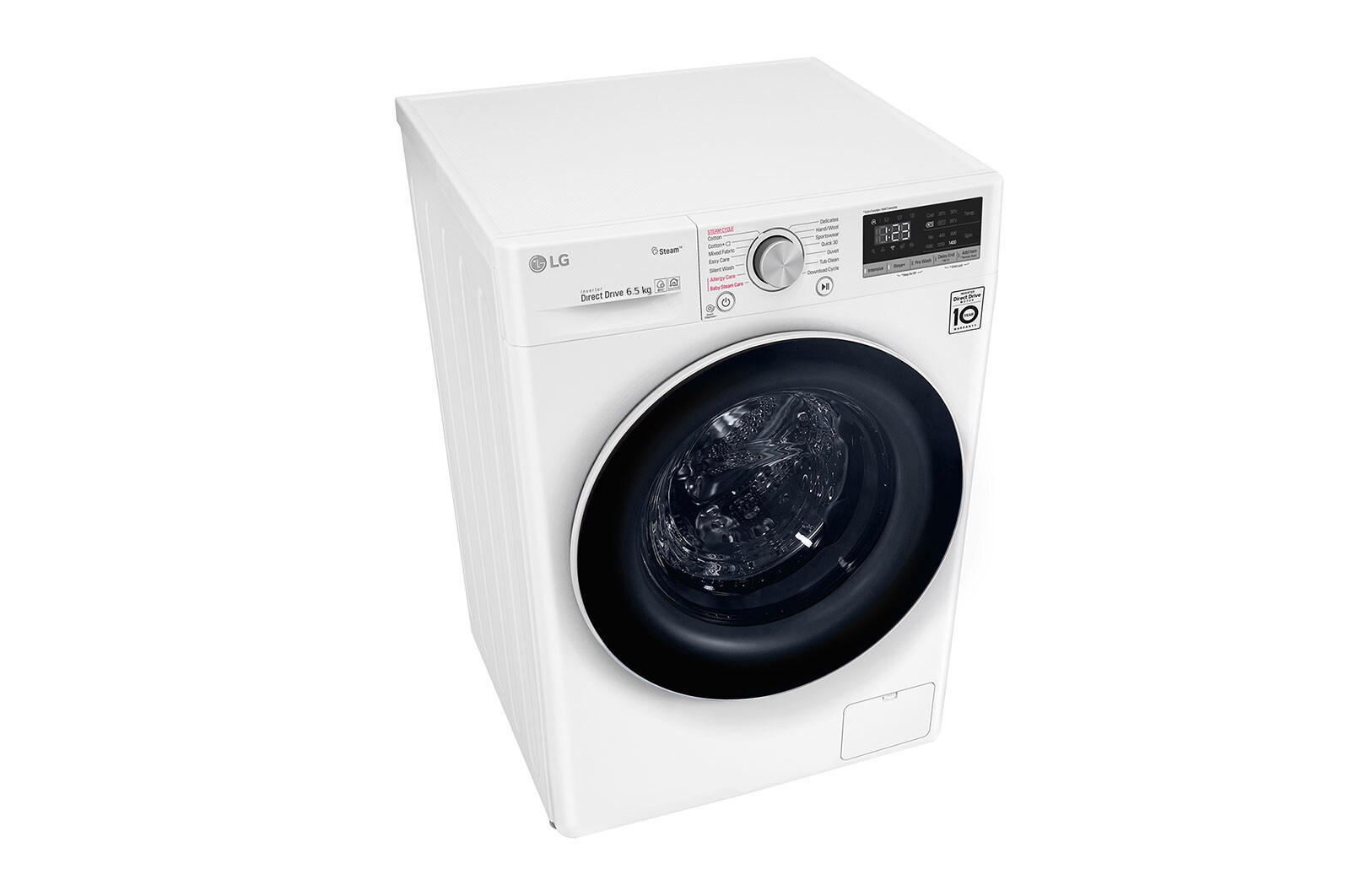 LG Pralka LG Vivace V400 slim 6,5kg Steam 1200rpm ThinQ F2WN4S6S1, F2WN4S6S1