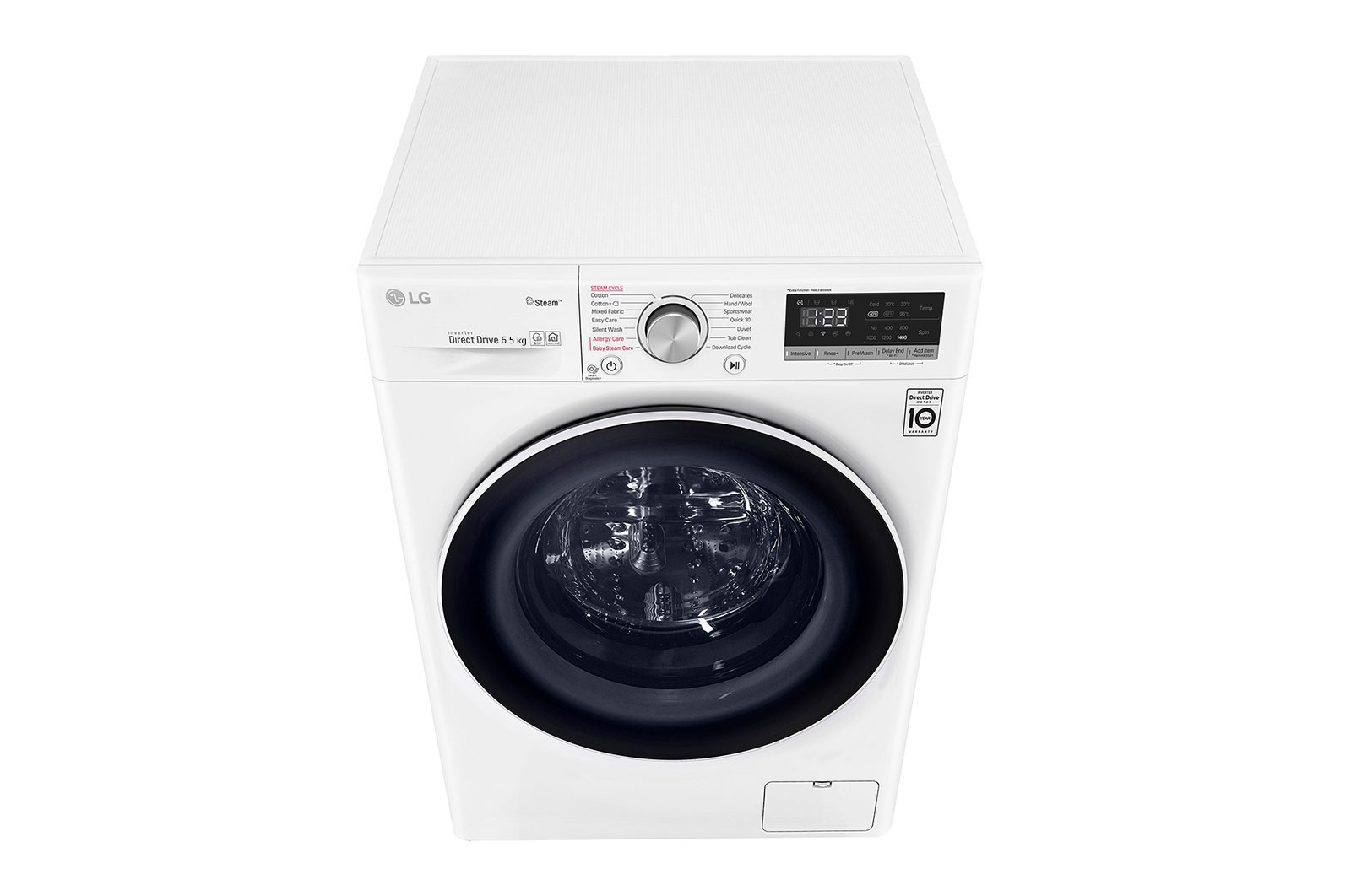 LG Pralka LG Vivace V400 slim 6,5kg Steam 1200rpm ThinQ F2WN4S6S1, F2WN4S6S1