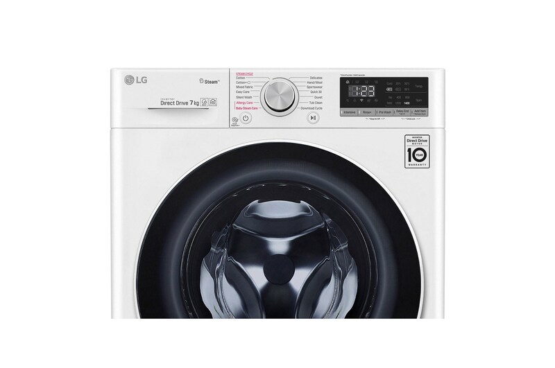LG Pralka LG Vivace V400 slim 7kg Steam 1200rpm ThinQ F2WN4S7S0, F2WN4S7S0