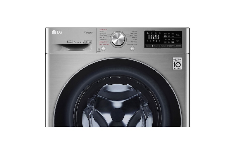 LG Pralka LG Vivace V400 slim 7kg Steam 1200rpm ThinQ F2WN4S7S2T, F2WN4S7S2T