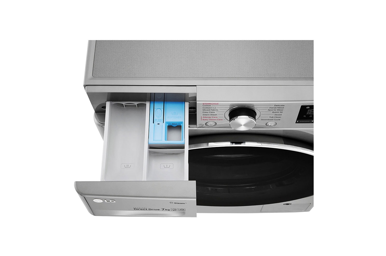LG Pralka LG Vivace V400 slim 7kg Steam 1200rpm ThinQ F2WN4S7S2T, F2WN4S7S2T
