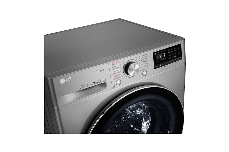 LG Pralka LG Vivace V400 slim 7kg Steam 1200rpm ThinQ F2WN4S7S2T, F2WN4S7S2T