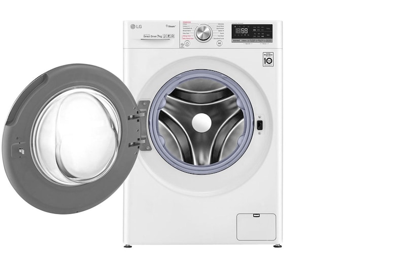 LG Pralka LG Vivace V600 7kg Steam 1200rpm ThinQ F2WN6S7S1, F2WN6S7S1