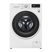 Pralka LG Vivace V400 slim 6,5kg 1200rpm ThinQ F2WT4S6AIDD F2WT4S6AIDD - widok z przodu