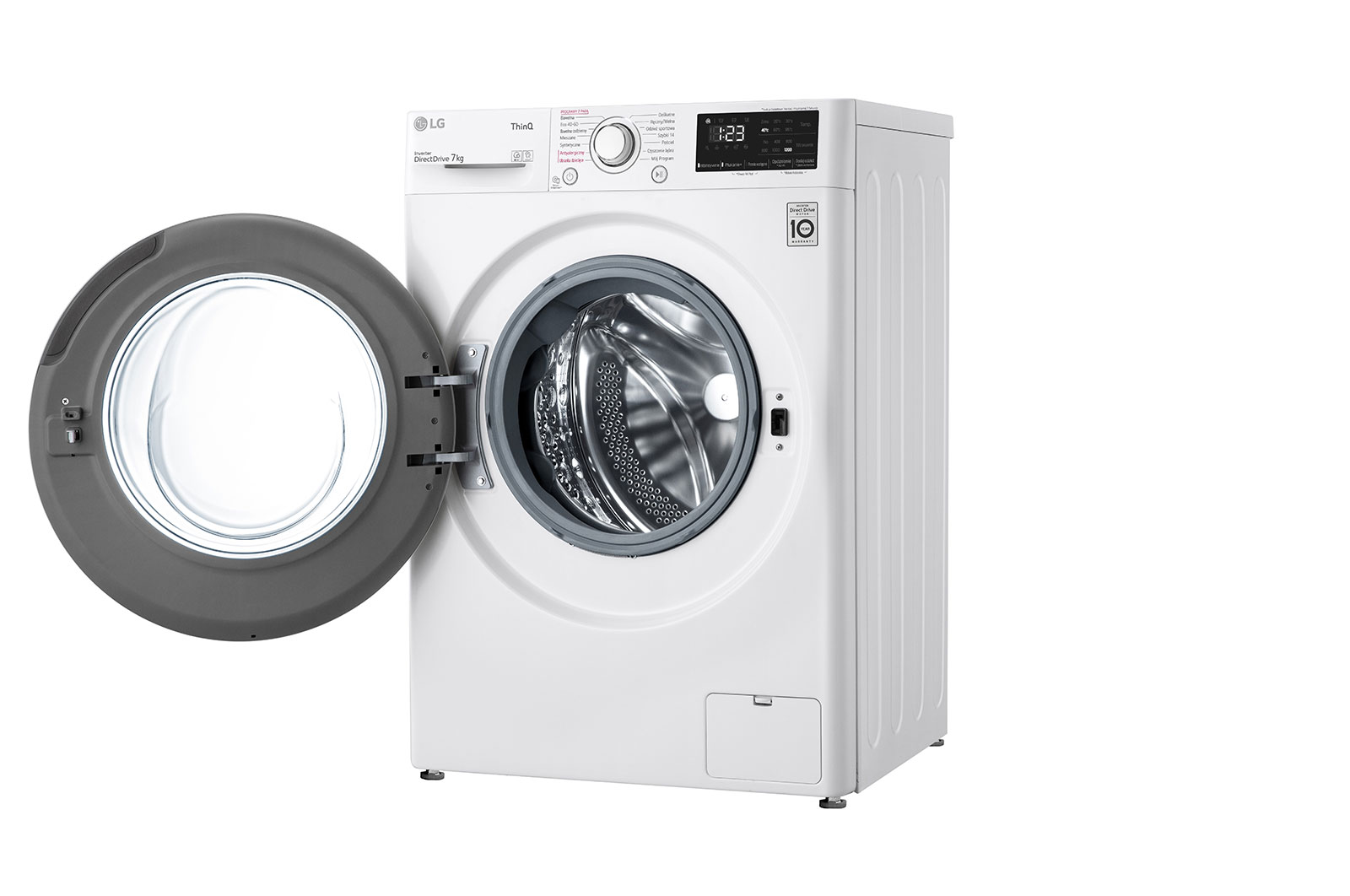LG Pralka LG Vivace | biała | V200 | slim 7kg | Steam | 1200 rpm | AIDD | F2WV3S7S3E, F2WV3S7S3E