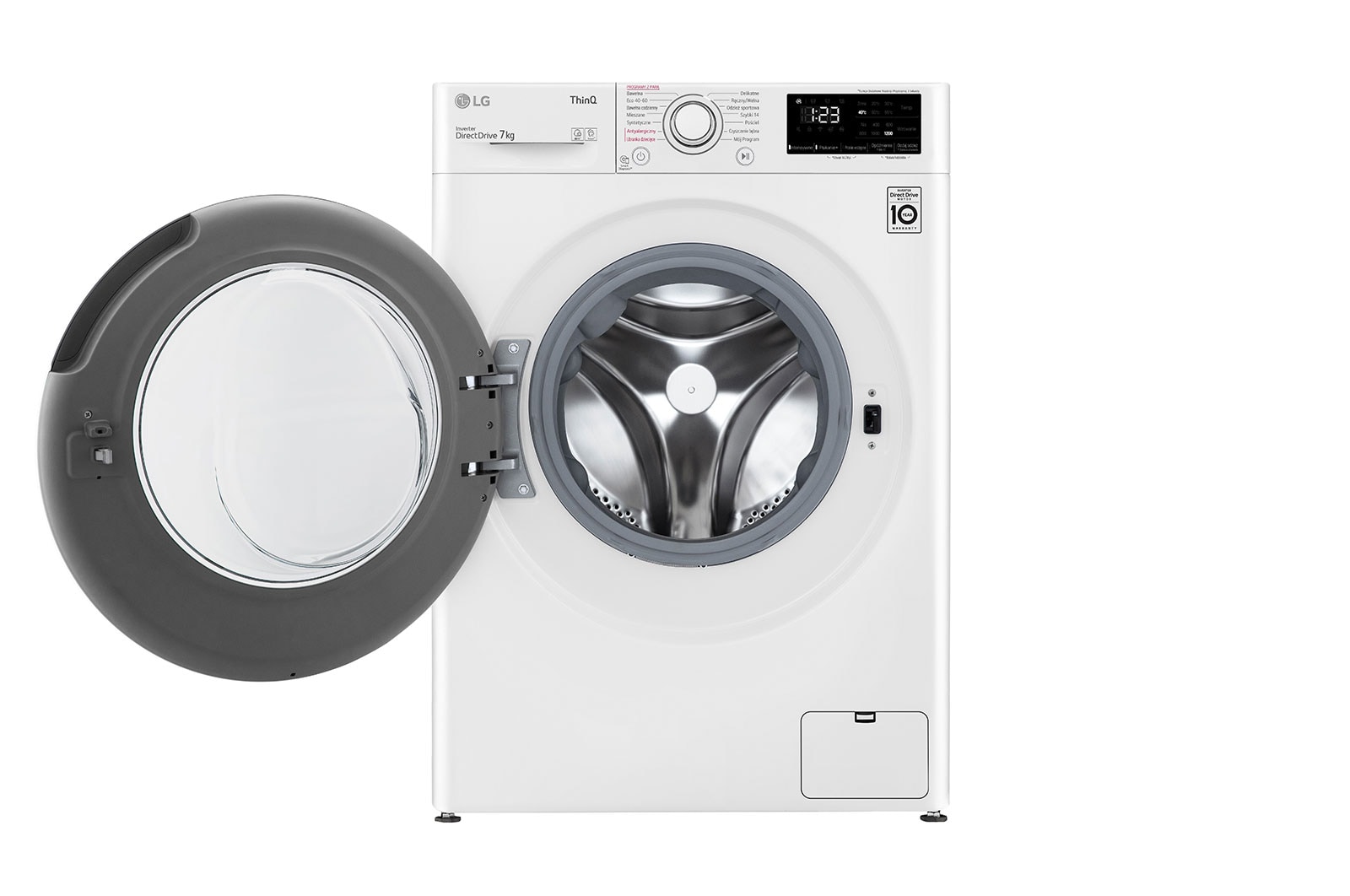 LG Pralka LG Vivace | biała | V200 | slim 7kg | Steam | 1200 rpm | AIDD | F2WV3S7S3E, F2WV3S7S3E