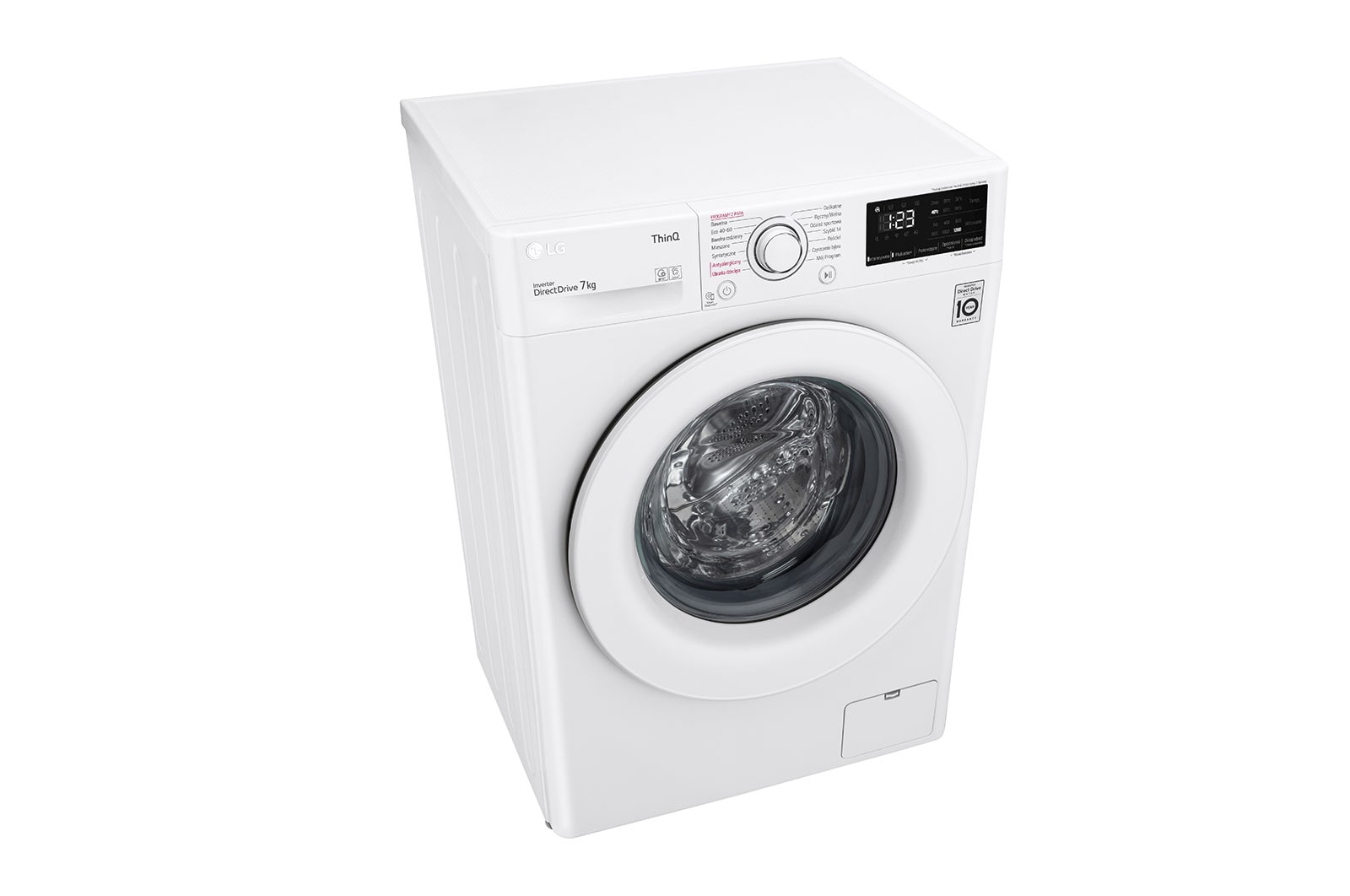 LG Pralka LG Vivace | biała | V200 | slim 7kg | Steam | 1200 rpm | AIDD | F2WV3S7S3E, F2WV3S7S3E