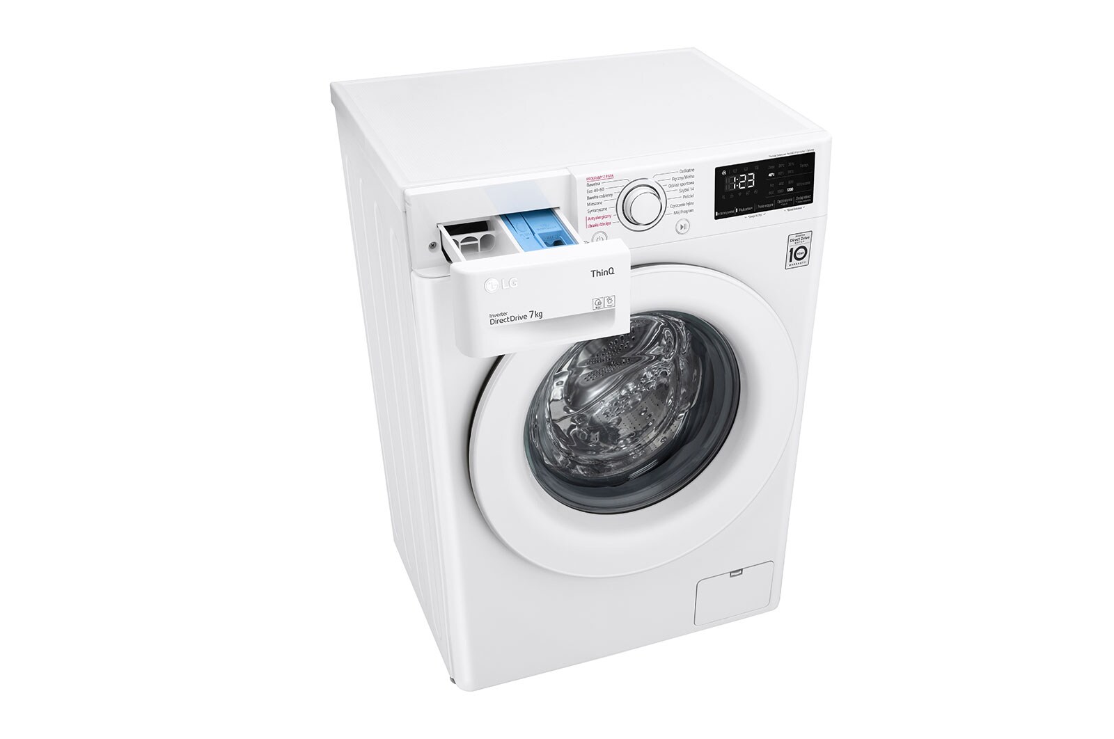 LG Pralka LG Vivace | biała | V200 | slim 7kg | Steam | 1200 rpm | AIDD | F2WV3S7S3E, F2WV3S7S3E