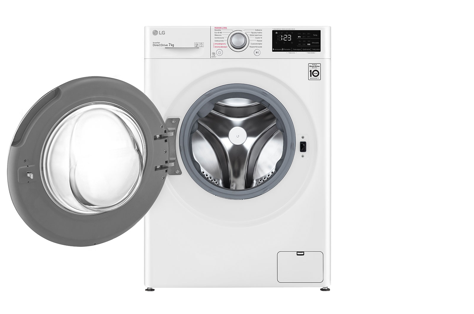 LG Pralka LG | V500 |slim 7 kg | programy parowe | 1200 obr.| ThinQ | F2WV5N7S1E, F2WV5N7S1E