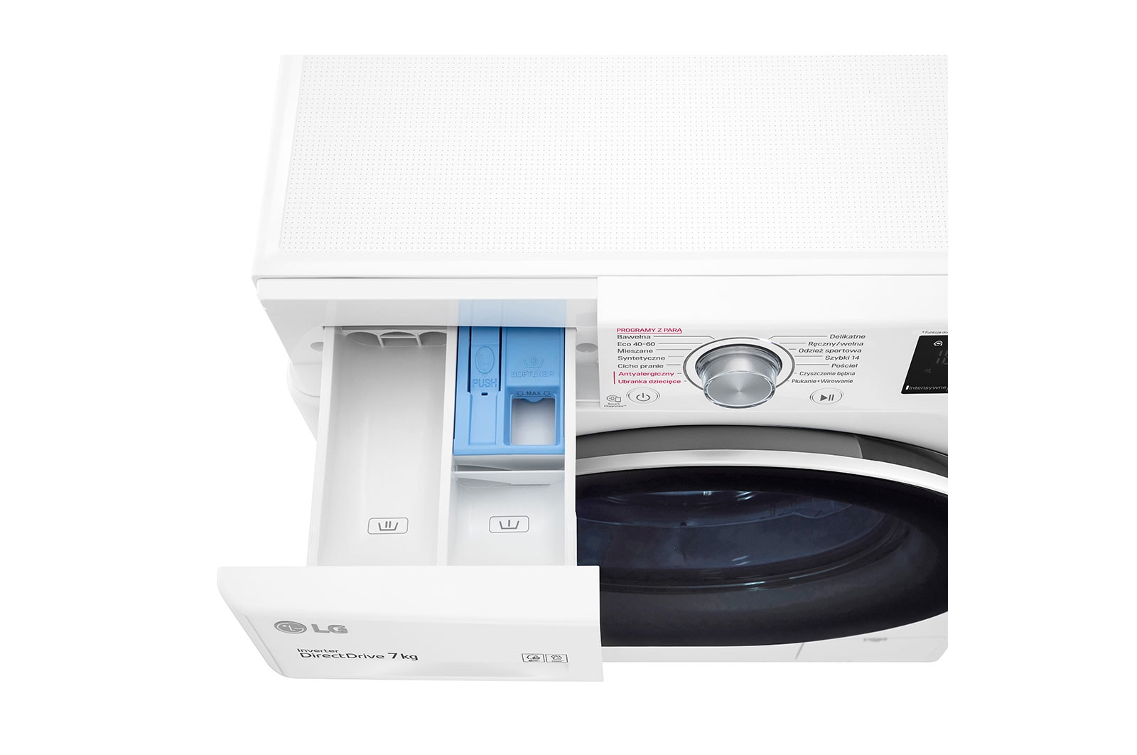 LG Pralka LG | V500 |slim 7 kg | programy parowe | 1200 obr.| ThinQ | F2WV5N7S1E, F2WV5N7S1E