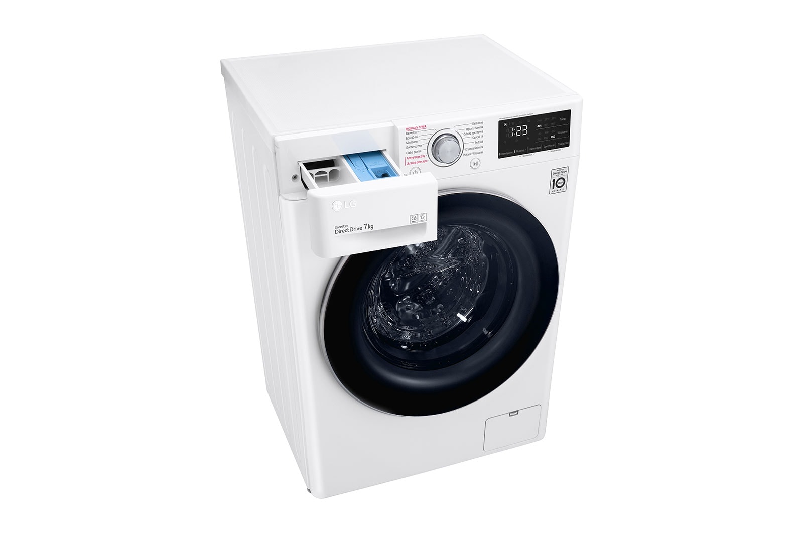 LG Pralka LG | V500 |slim 7 kg | programy parowe | 1200 obr.| ThinQ | F2WV5N7S1E, F2WV5N7S1E