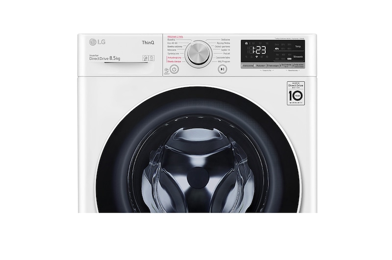 LG Pralka LG Vivace | V500 | slim 8,5kg | Steam | 1200 rpm | biała | ThinQ | AIDD | F2WV5N8S0E, F2WV5N8S0E
