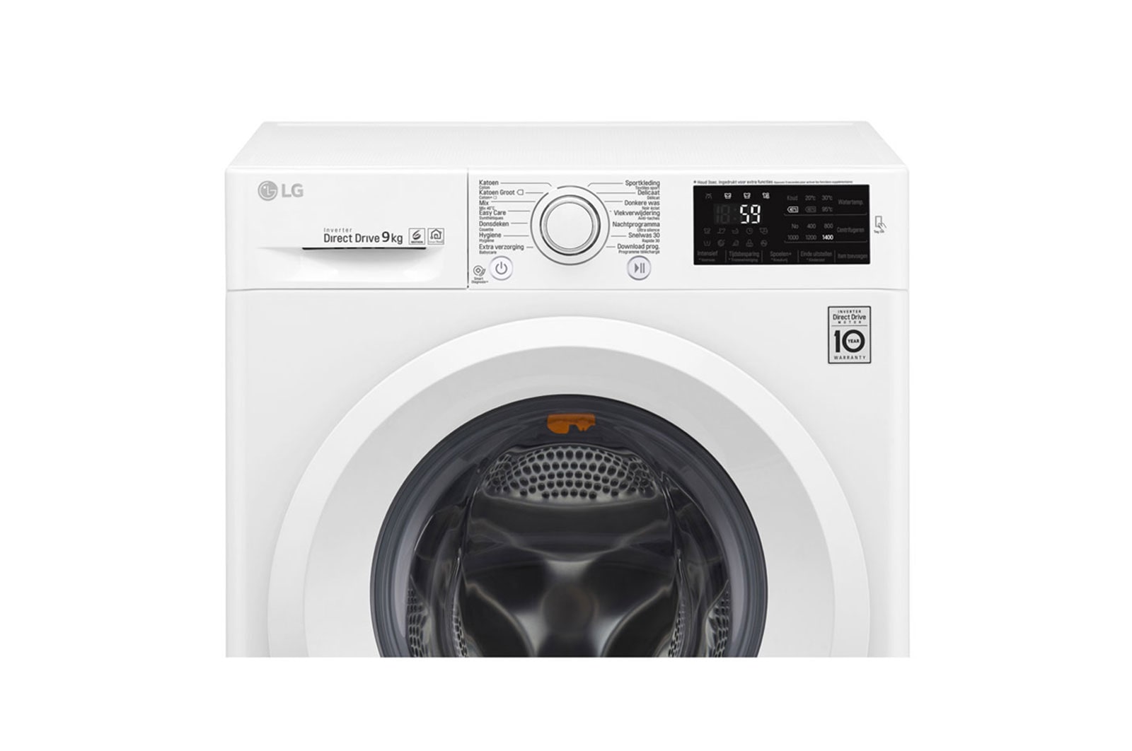 LG Pralka LG  C5 9kg 1400rpm F4J5VN3W, F4J5VN3W