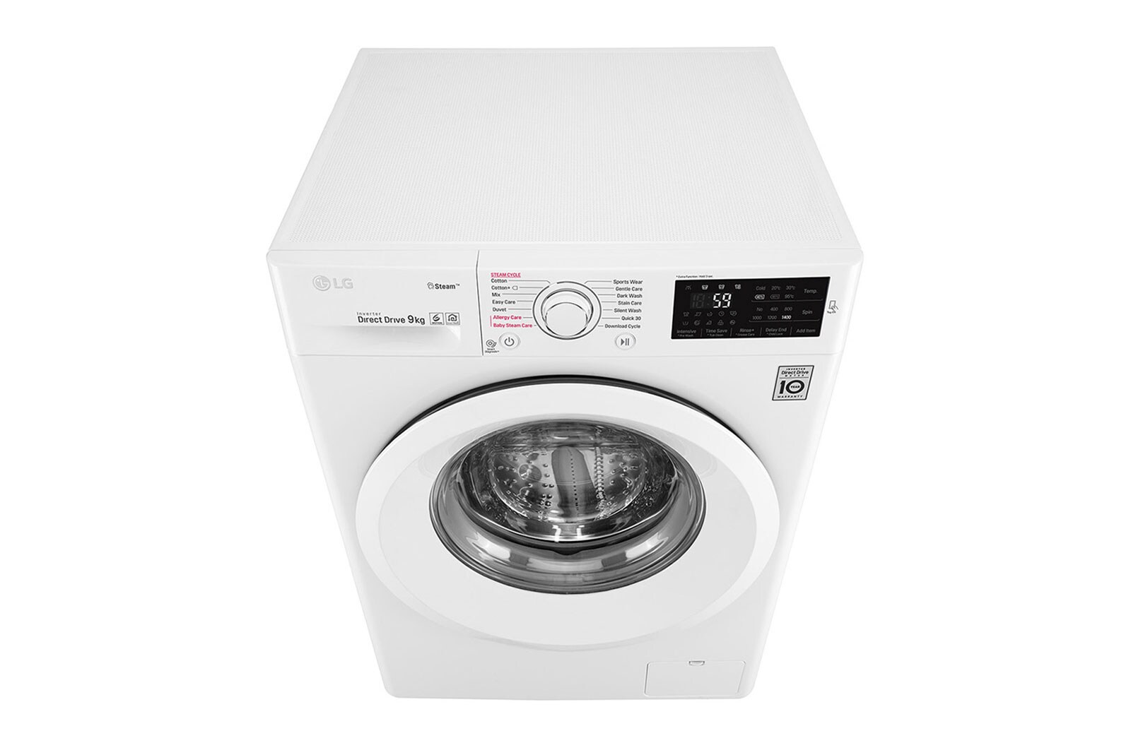 LG Pralka LG  C5 9kg 1400rpm F4J5VY3W, F4J5VY3W