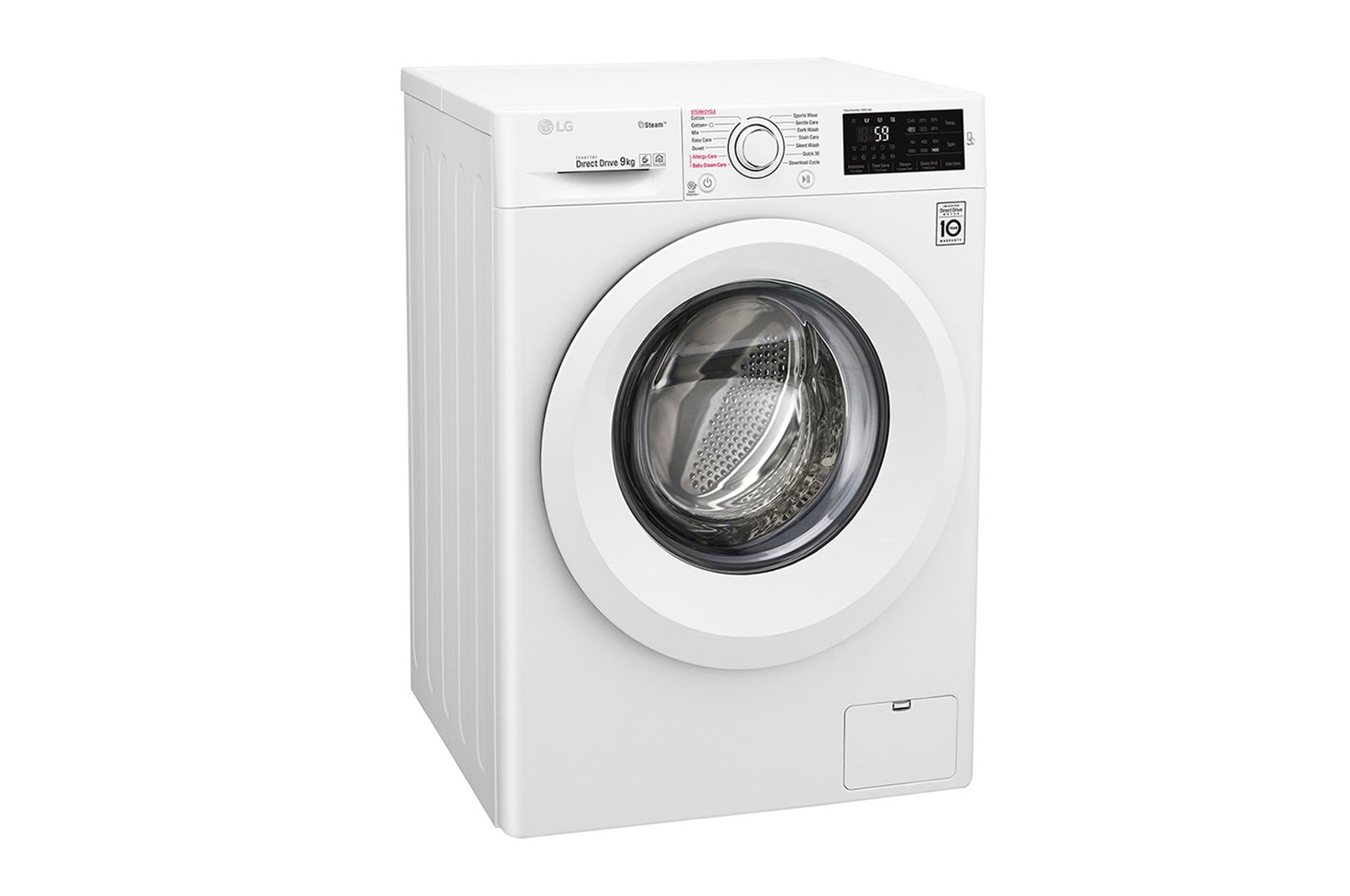 LG Pralka LG  C5 9kg 1400rpm F4J5VY3W, F4J5VY3W