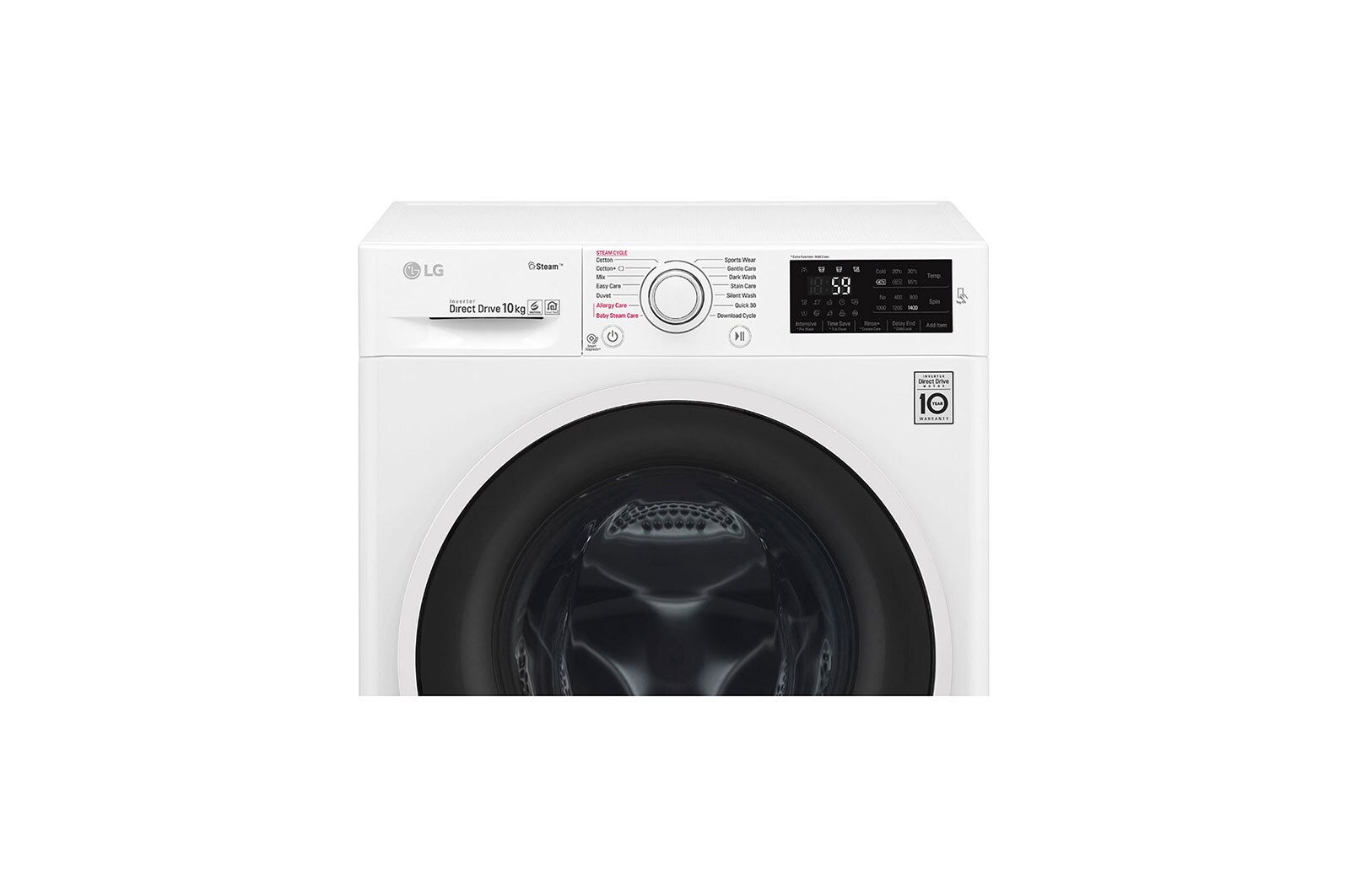 LG Pralka C4 Steam 1400rpm 10kg, F4J6JY0W