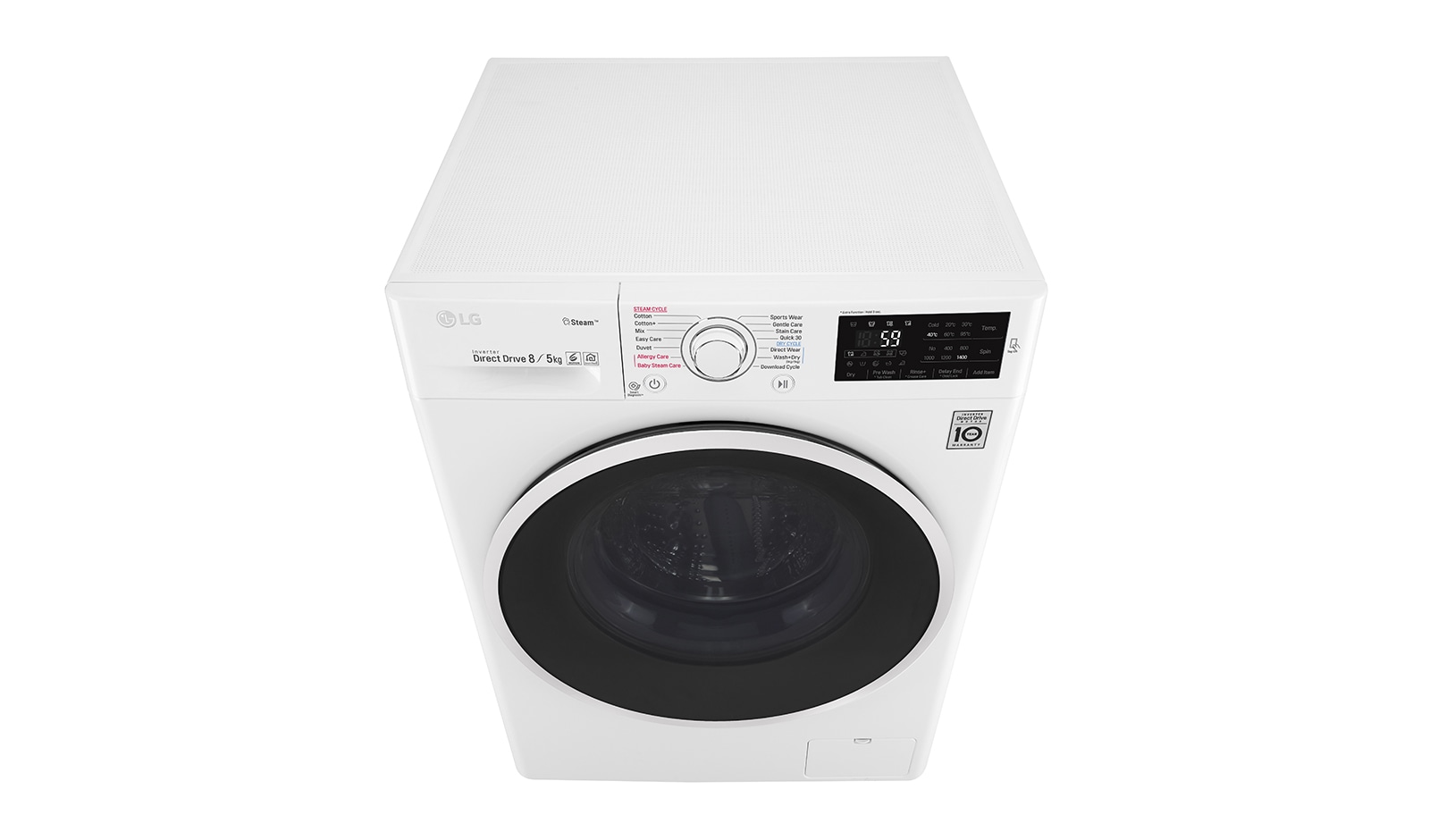 LG Pralko-suszarka C4 SteamSpa 1400rpm, F4J6TG0W