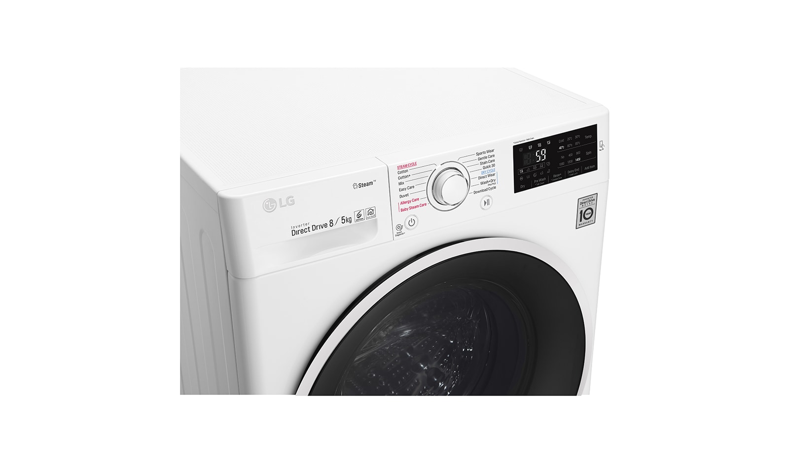 LG Pralko-suszarka C4 SteamSpa 1400rpm, F4J6TG0W