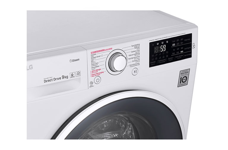 LG Pralka C4 SteamSpa 1400rpm 9kg, F4J6VY0W