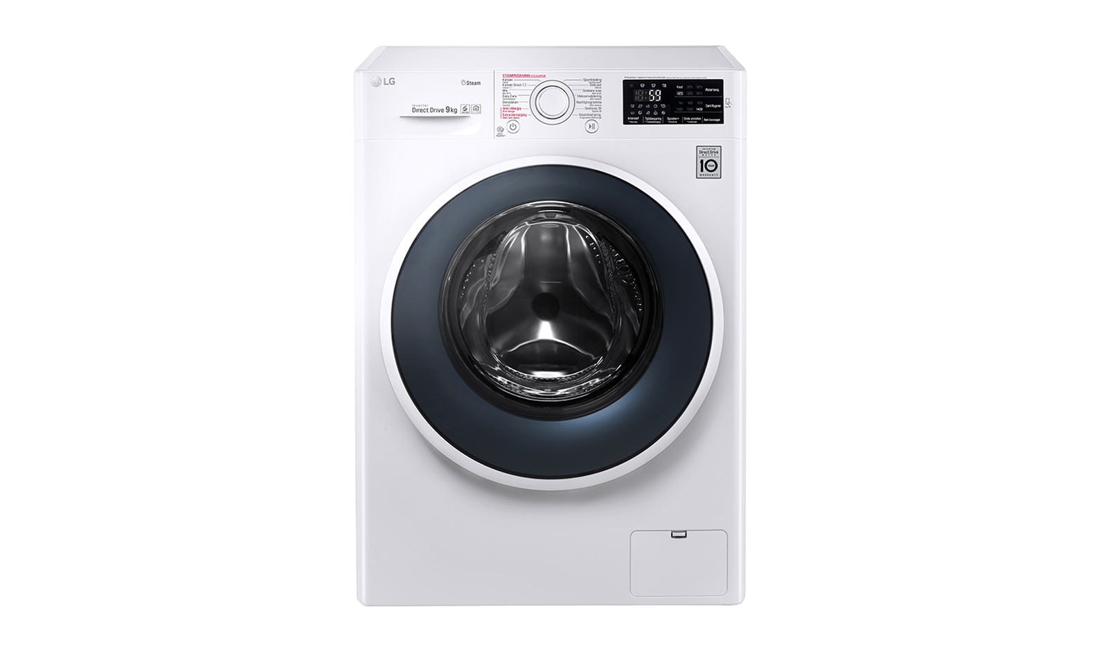 Pralka C4 SteamSpa 1400rpm 9kg F4J6VY0W - widok z przodu