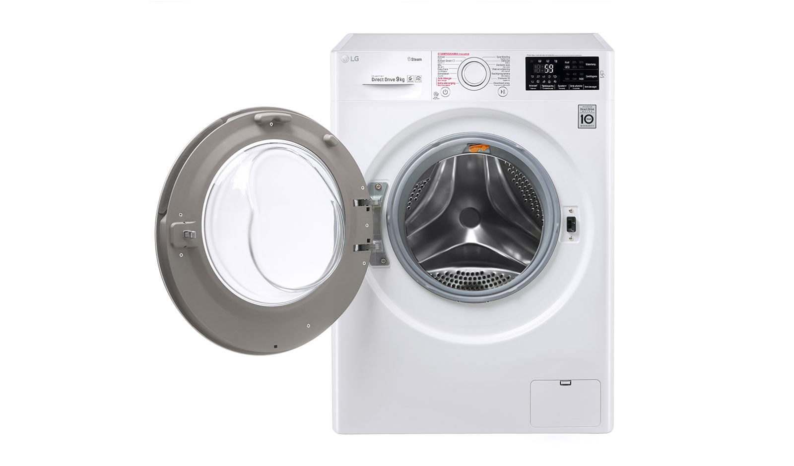 LG Pralka C4 SteamSpa 1400rpm 9kg, F4J6VY0W