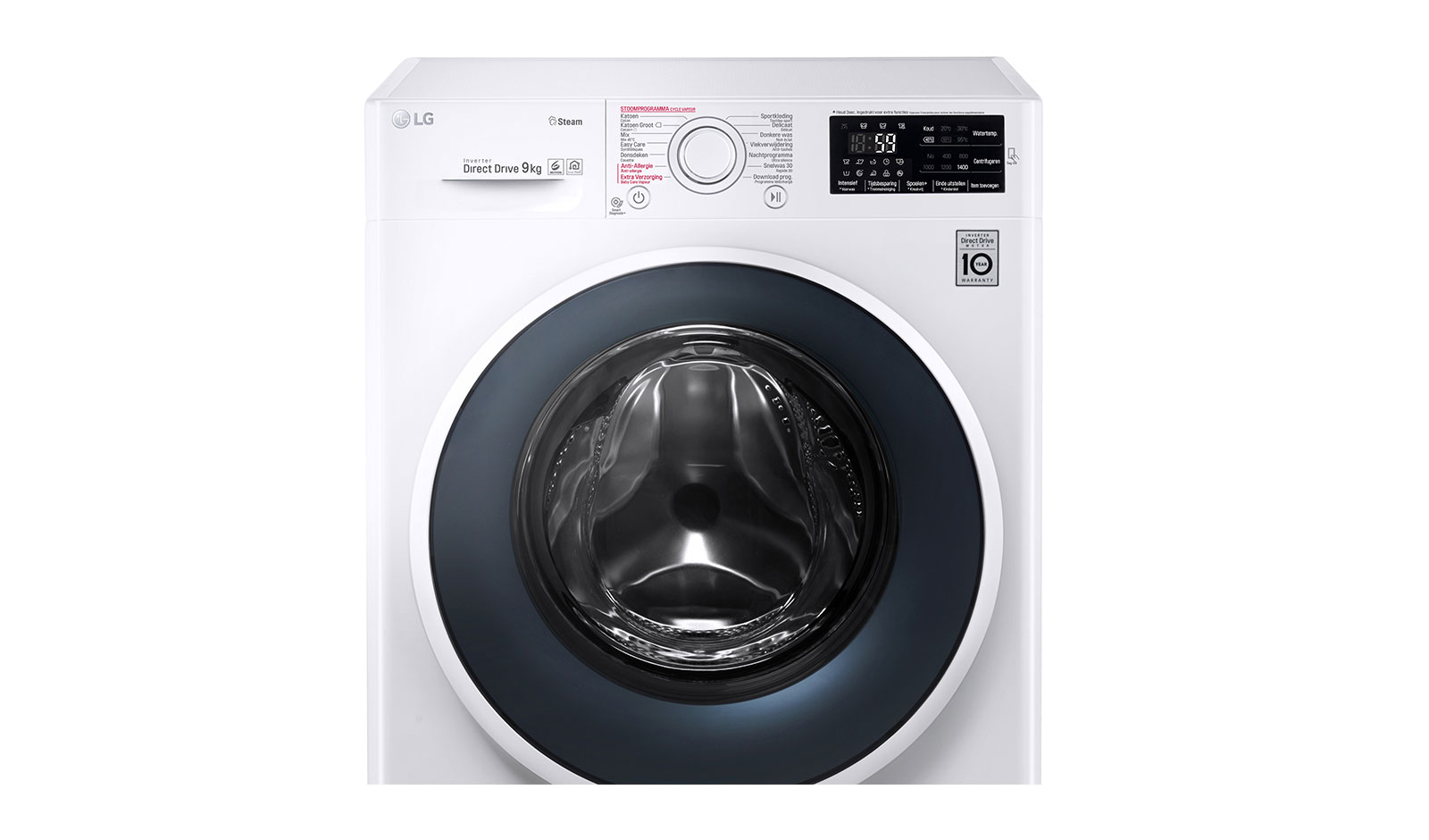 LG Pralka C4 SteamSpa 1400rpm 9kg, F4J6VY0W